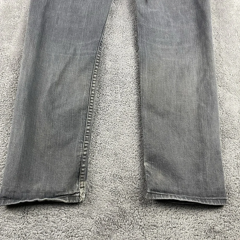 Levis 511 Slim Straight Jeans Mens 34x27‎ Gray Mid Rise